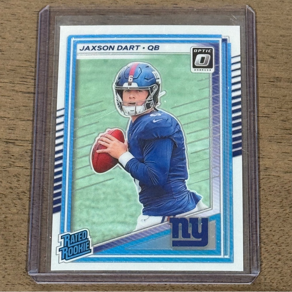 Jaxson Dart - 2025 Panini Optic #273 Rated Rookie Card